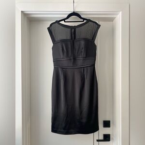 The Limited Black Illusion Mini Dress Scandal Collection